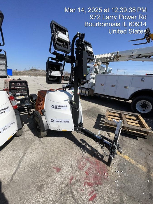 2024 Generac MLT2 Diesel, Flex Switch 120V Input, Powerzone Controller, 
(4) 320W LED Lights, 4kW Generator, 39.9 Gal Fuel Tank, 2" Ball, T3