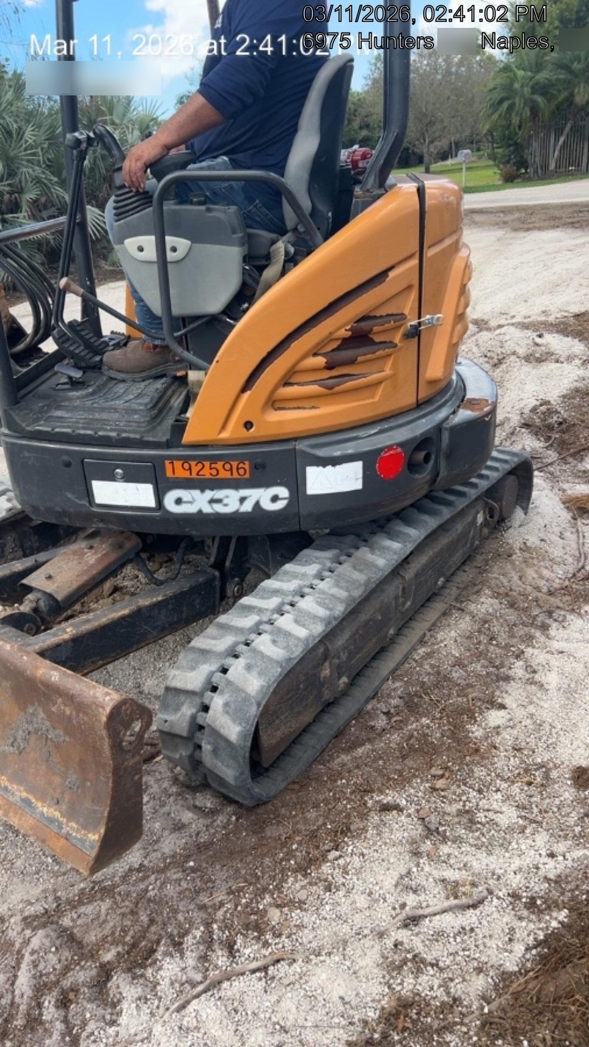 2018 CASE CX37C