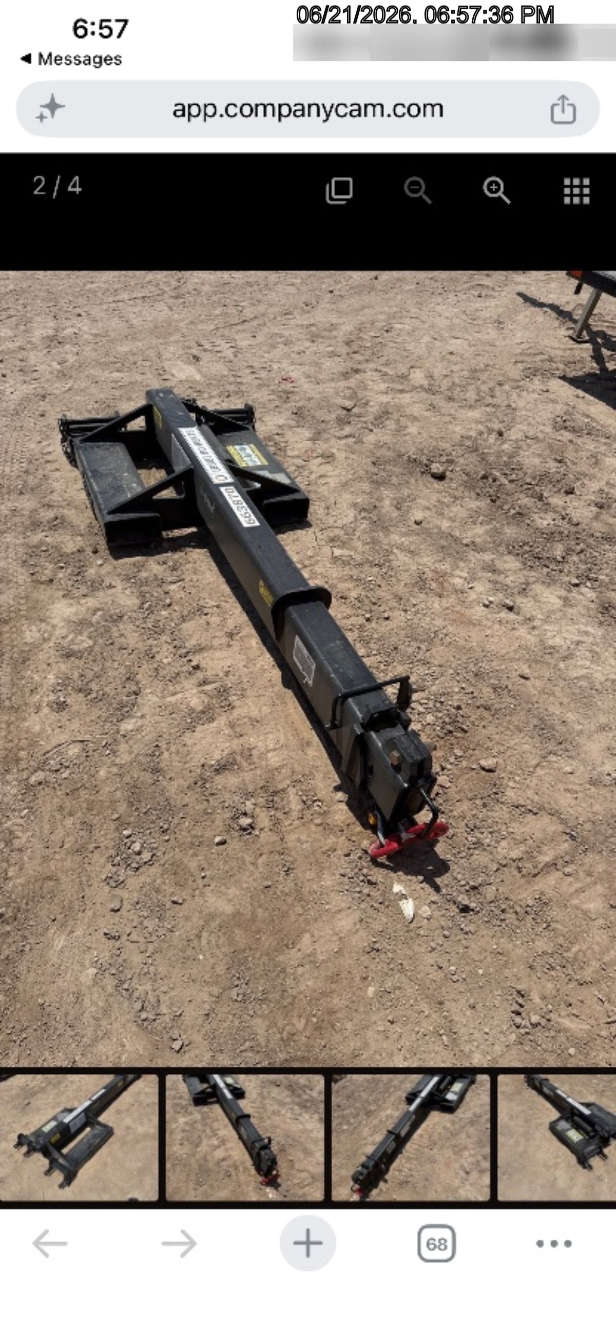 2026 STAR INDUSTRIES M1360B - Star JIB Boom
