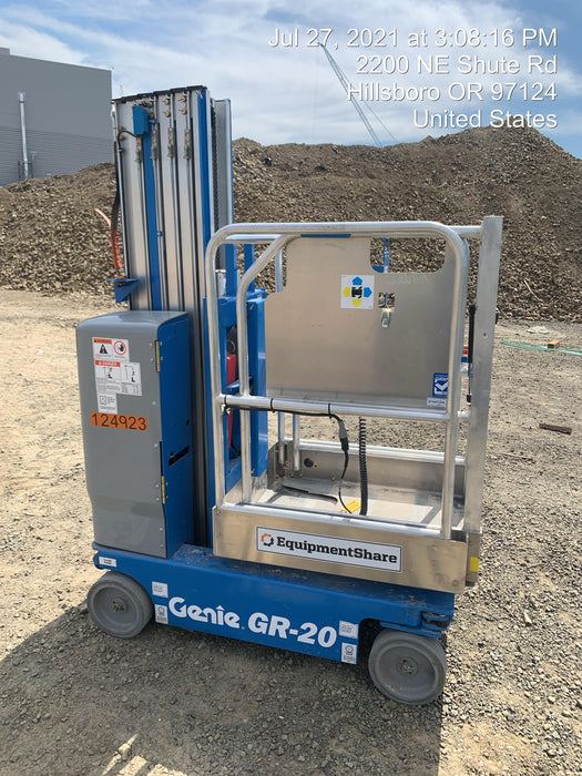 2021 GENIE GR-20