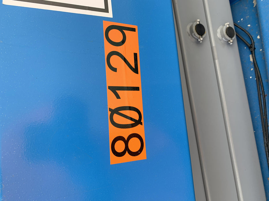 2019 Genie GS-2646 folding rails with full height swing gate, 800W Inverter