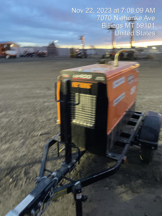 2022 Lincoln Electric LE400 Kubota V1505, Trlr, Cable Rack, Light Kit, ES Decals, T3