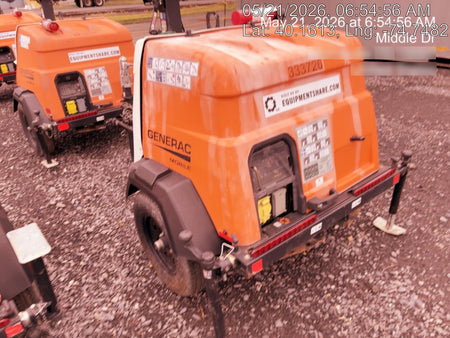 2023 Generac MLT2 Diesel, Flex Switch 120V Input, Powerzone Controller, (4) 320W LED Lights, 4kW Generator, 39.9 Gal Fuel Tank, 2" Ball, T3