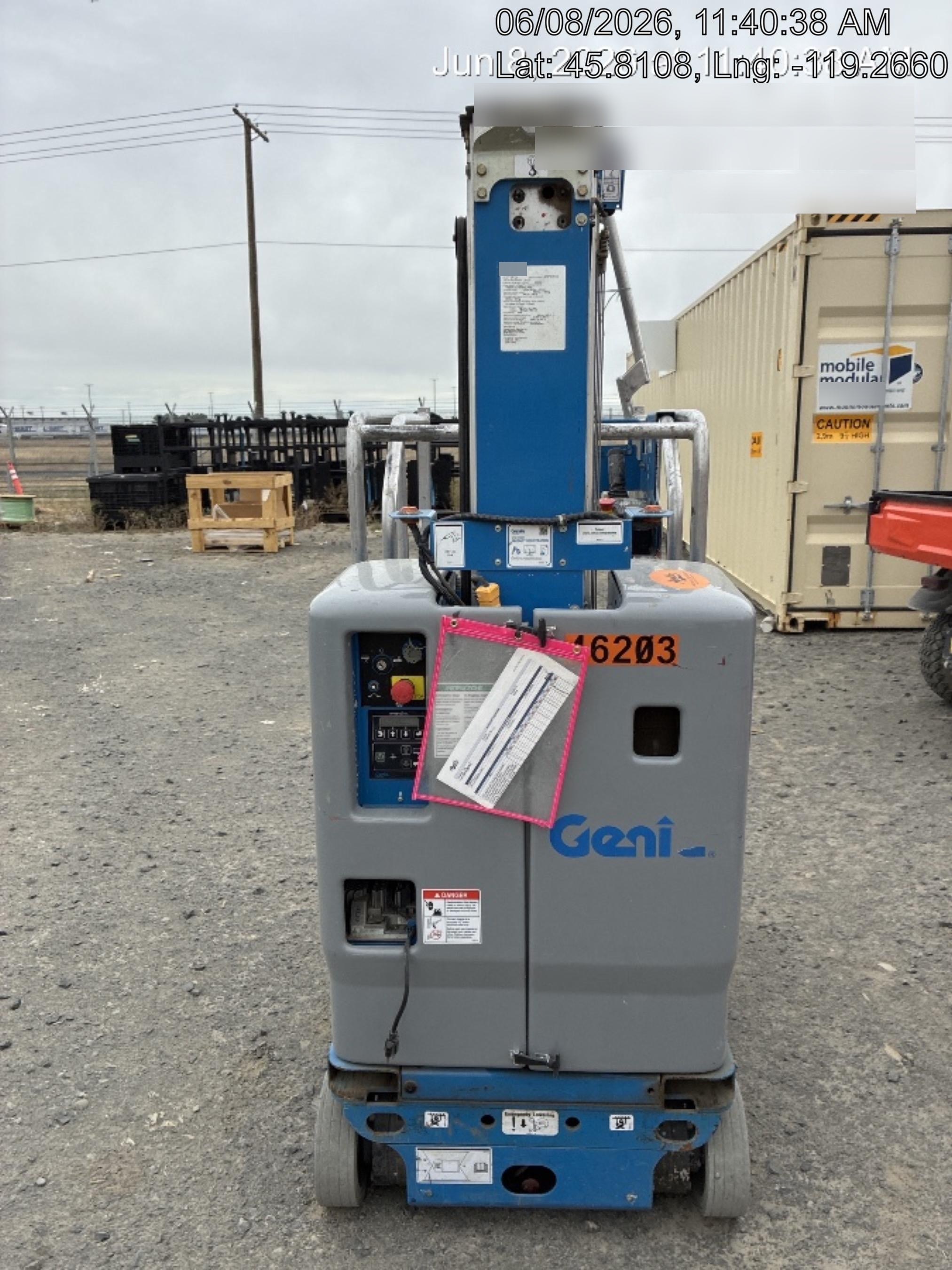 2019 GENIE GR-20