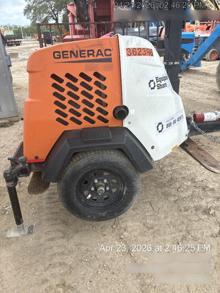 2023 Generac MLT2 Diesel, Flex Switch 120V Input, Powerzone Controller, 
(4) 320W LED Lights, 4kW Generator, 39.9 Gal Fuel Tank, 2" Ball, T3