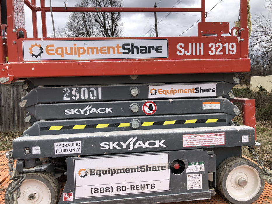 2019 Skyjack SJIII-3219 Skyjack SJIII3219 Standard w/Trojan Batteries