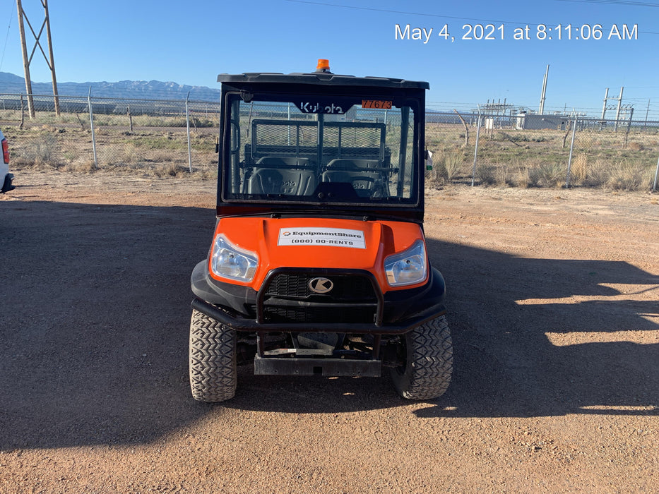 2020 Kubota RTV-X1140W-H 4WD, LED Strobe, Windshield Tempered Glass, Plastic Canopy, Wire Harness Kit, Backup Alarm