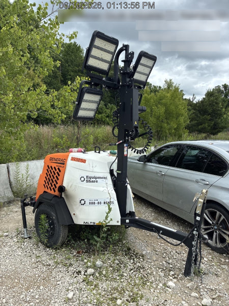 2024 Generac MLT2 Diesel, Flex Switch 120V Input, Powerzone Controller, 
(4) 320W LED Lights, 4kW Generator, 39.9 Gal Fuel Tank, 2" Ball, T3