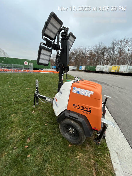 2023 Generac MLT2 Diesel, Flex Switch 120V Input, Powerzone Controller, (4) 320W LED Lights, 4kW Generator, 39.9 Gal Fuel Tank, 2" Ball, T3