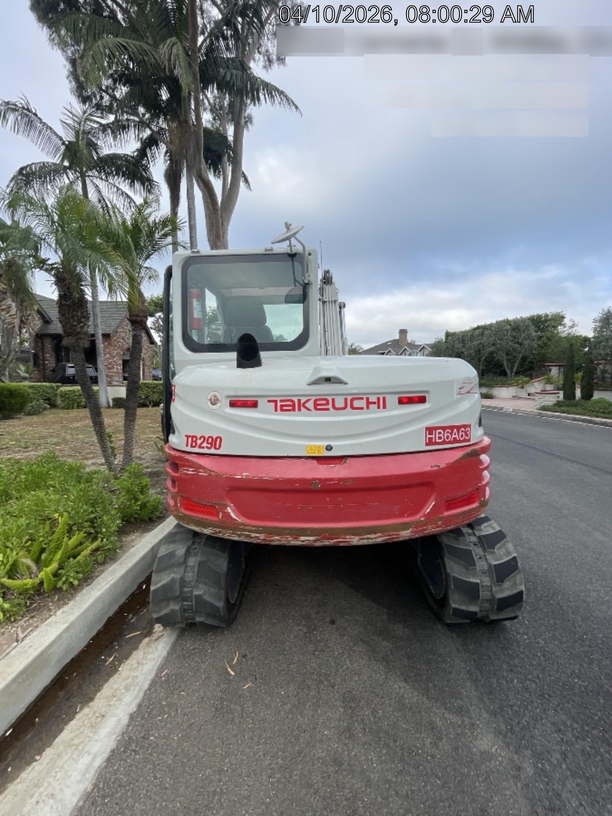 2022 TAKEUCHI TB290-CR