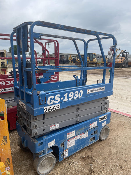 2017 Genie GS-1930 Genie GS-1930 Scissor Lift
