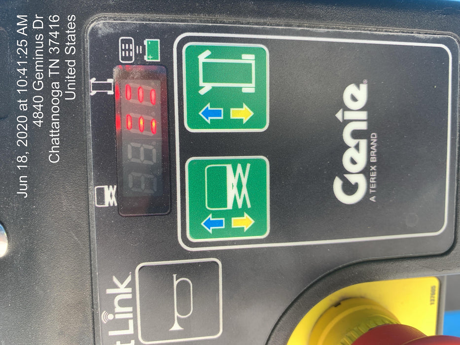 2019 Genie GS-1930 Fixed Rails with Chain Entry