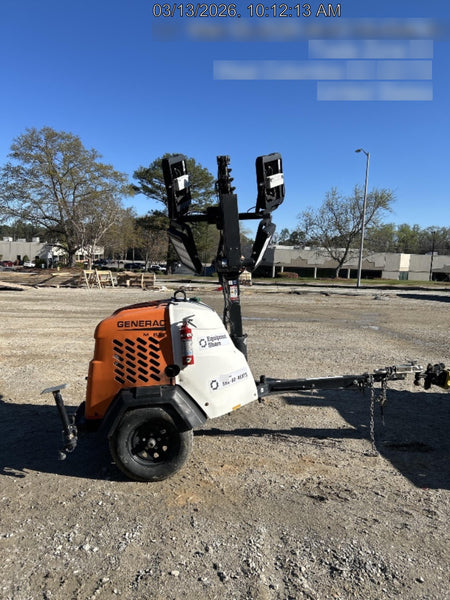 2024 Generac MLT6SKDS-STD4 ELEC WINCH Diesel, Electric Winch Mast, Powerzone Controller, (4) 320W LED Lights, 4kW Generator, 39.9 Gal Fuel Tank, 2" pintle, T3