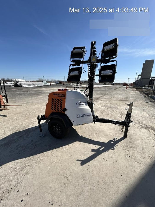 2024 Generac MLT2 Diesel, Flex Switch 120V Input, Powerzone Controller, 
(4) 320W LED Lights, 4kW Generator, 39.9 Gal Fuel Tank, 2" Ball, T3