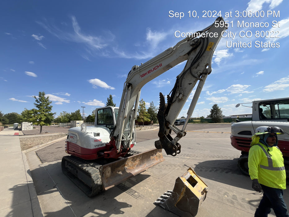 2020 Takeuchi TB290C Cab/Heat/Air, Rubber Tracks, Manual TAG QC