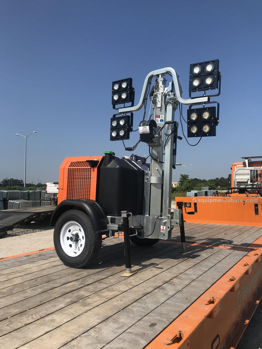 2024 Wanco WLTT-4MM4K Diesel, Deep Sea Controller, Shore Power Plug, Auto Start, (4) 350W LED Floodlights, 4kW Generator, 60 Gal Fuel Tank, 2" Ball, T3