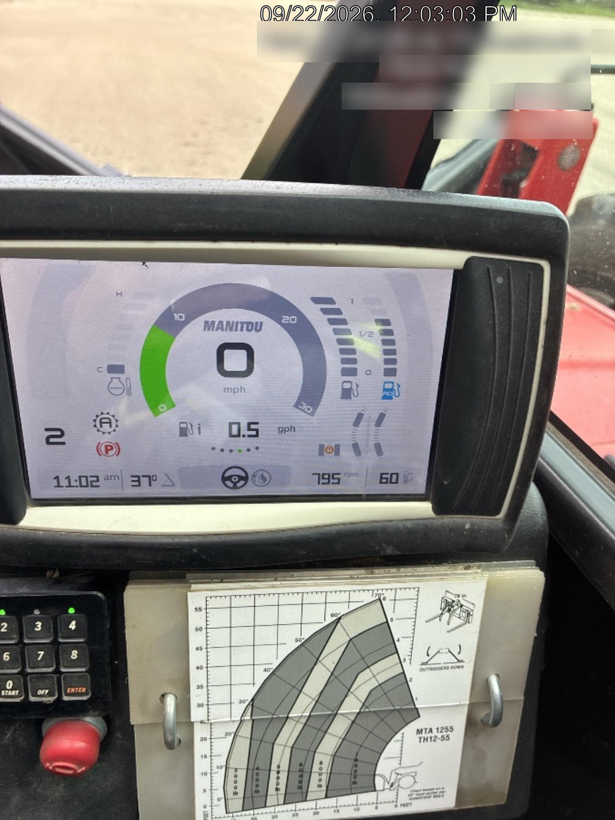 2025 MANITOU MTA1255