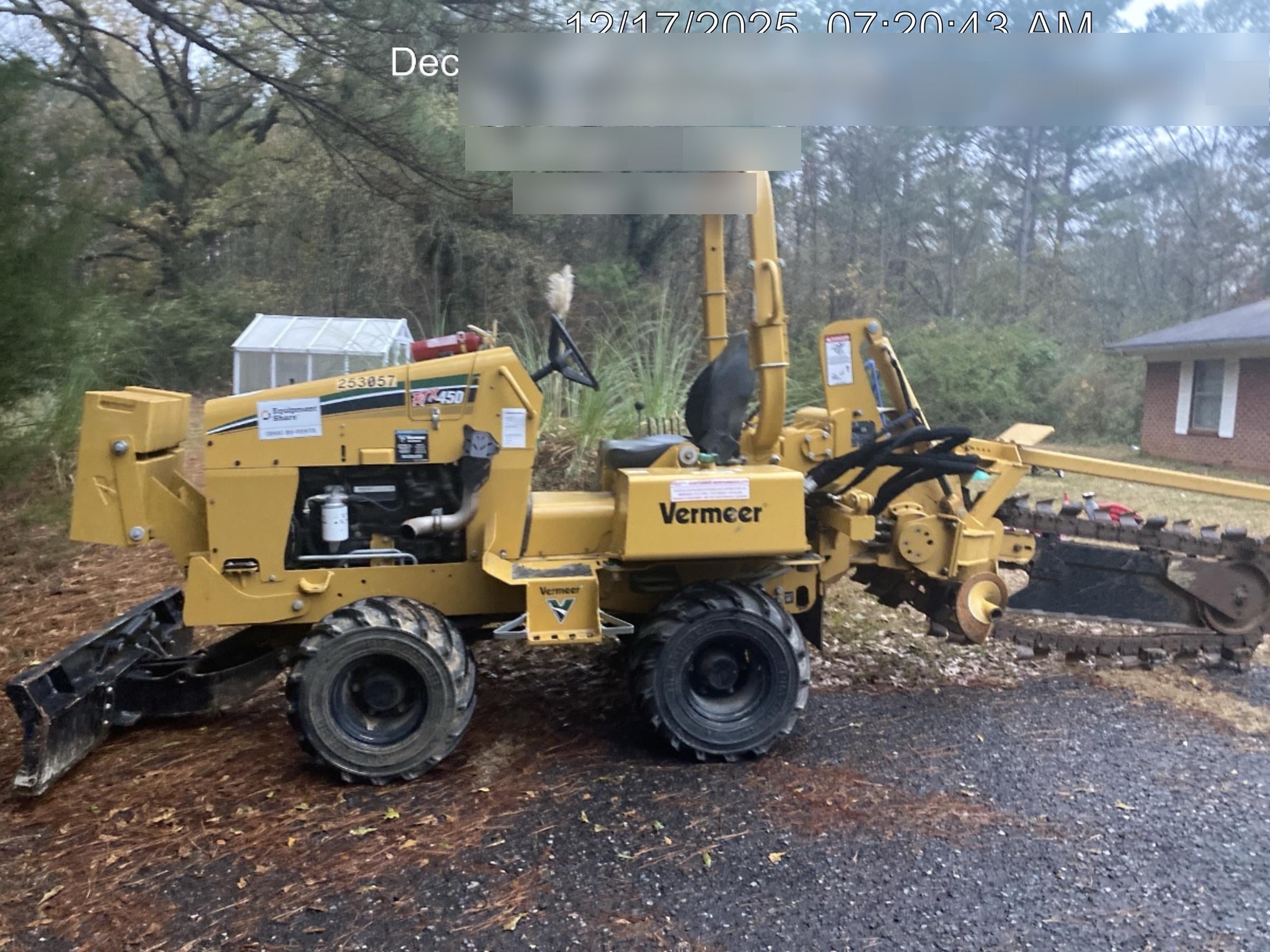 2022 VERMEER RTX450