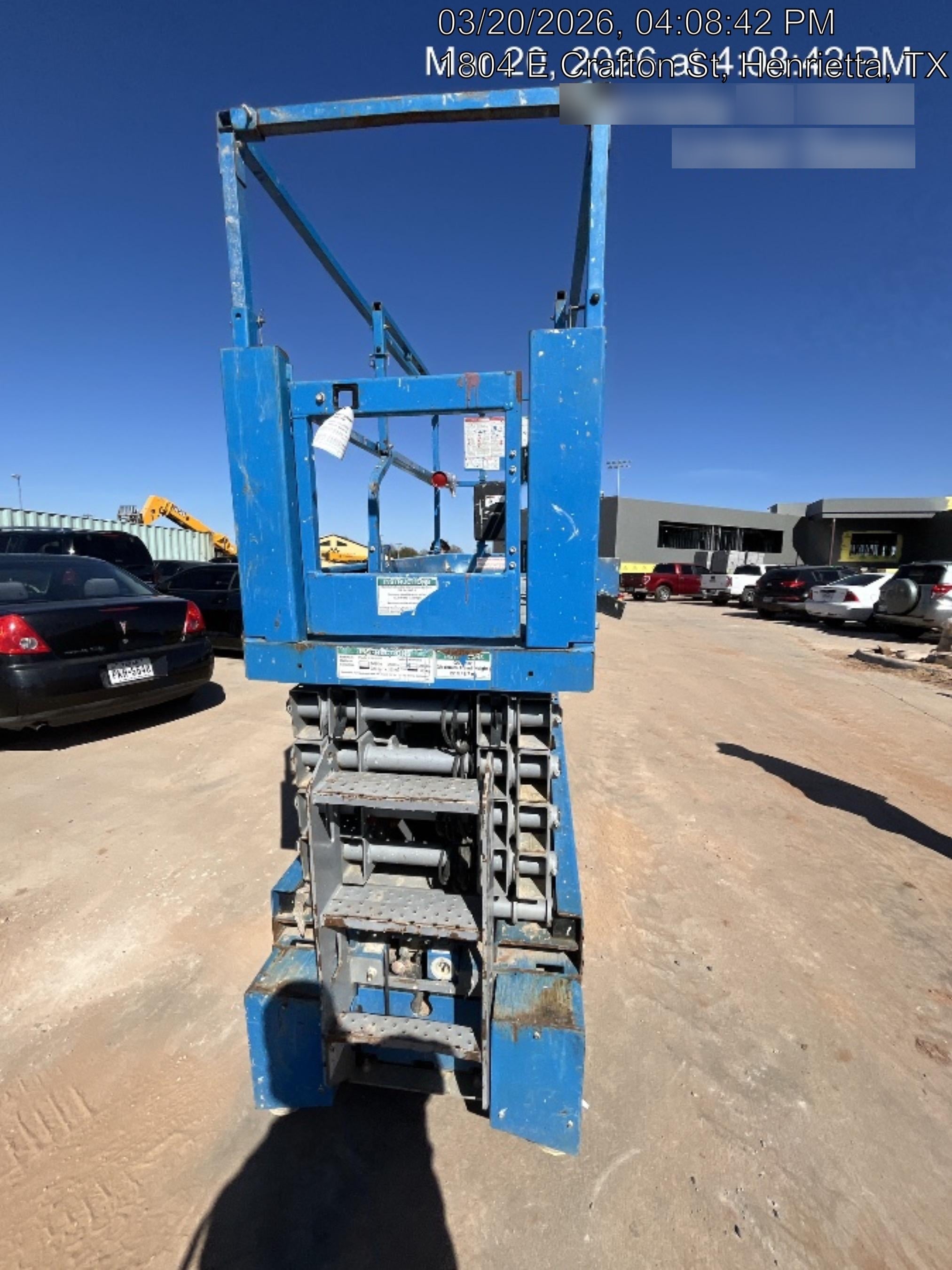 2018 Genie GS-3232 Genie GS3232 Lift w/Folding Rails and Swing Gate