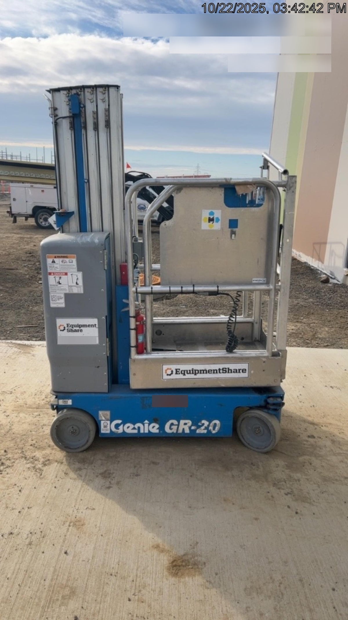 2019 GENIE GR-20