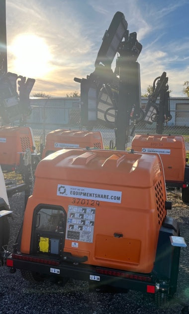 2023 Generac MLT2 Diesel, Flex Switch 120V Input, Powerzone Controller, 
(4) 320W LED Lights, 4kW Generator, 39.9 Gal Fuel Tank, 2" Ball, T3