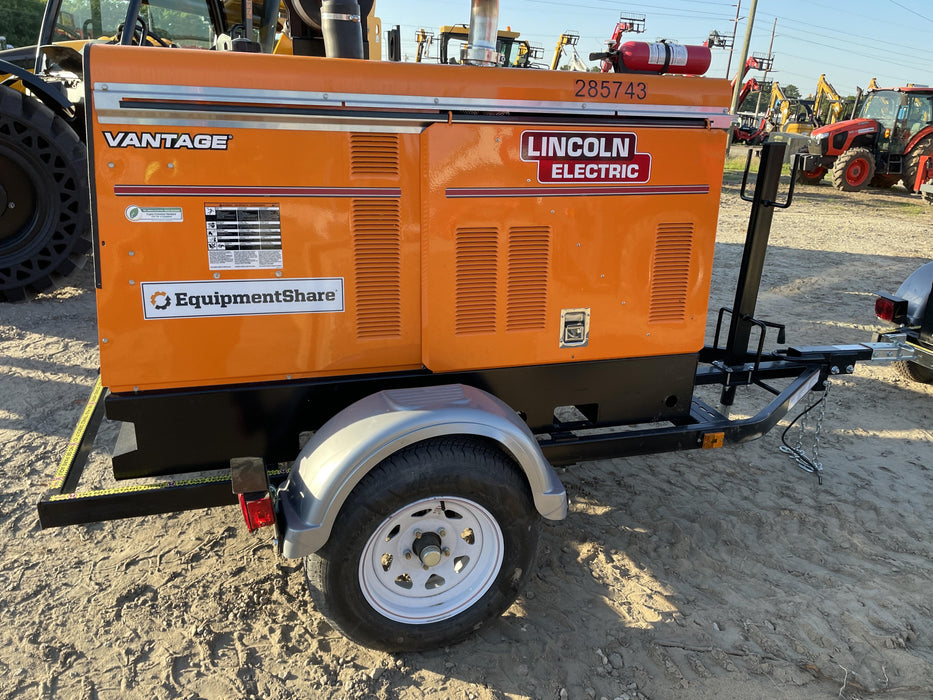 2022 Lincoln Electric Vantage 549X Crosslink Technology, Trailer Mounted, ES Decals, T3