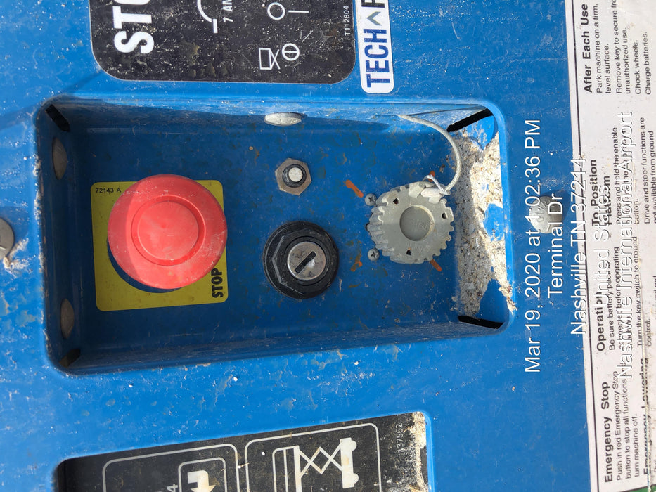 2019 Genie GS-1930 Fixed Rails with Chain Entry