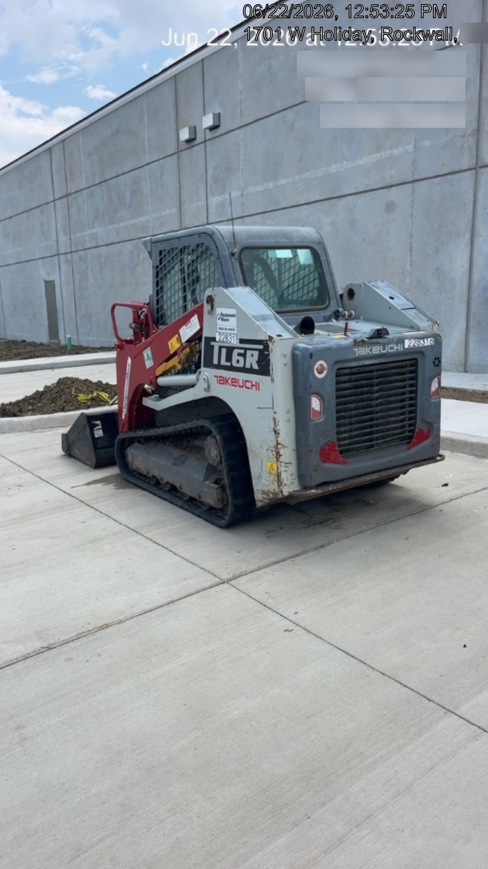 2022 TAKEUCHI TL6CR