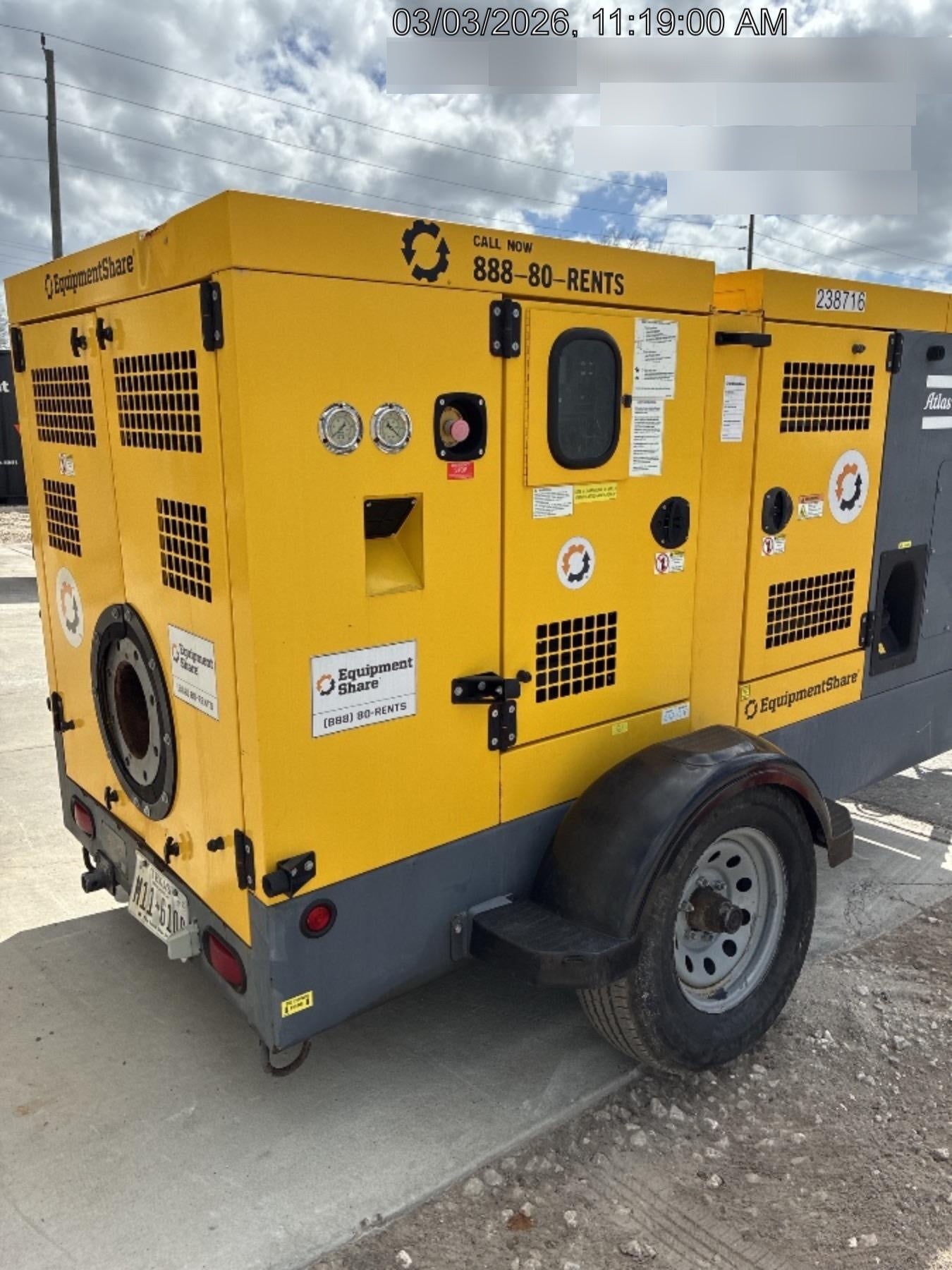 2022 ATLAS COPCO PAC F88 PD-S