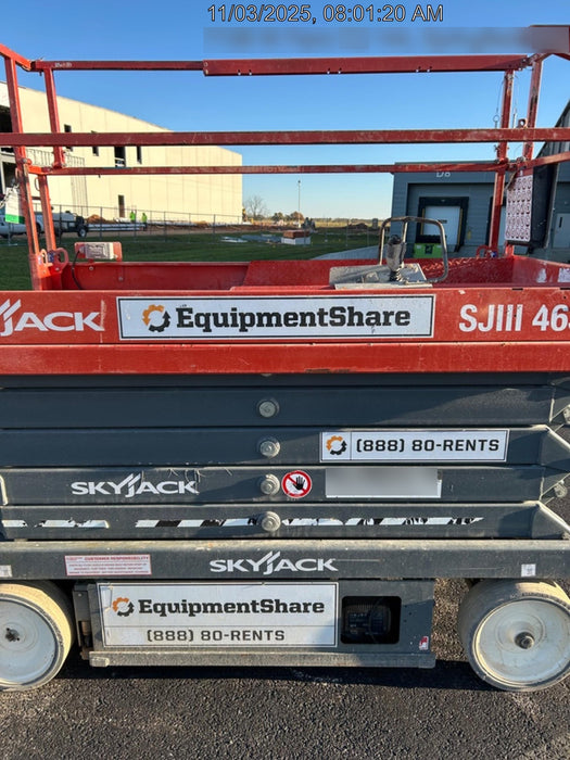 2019 Skyjack SJIII-4632 Standard w/Trojan Batteries