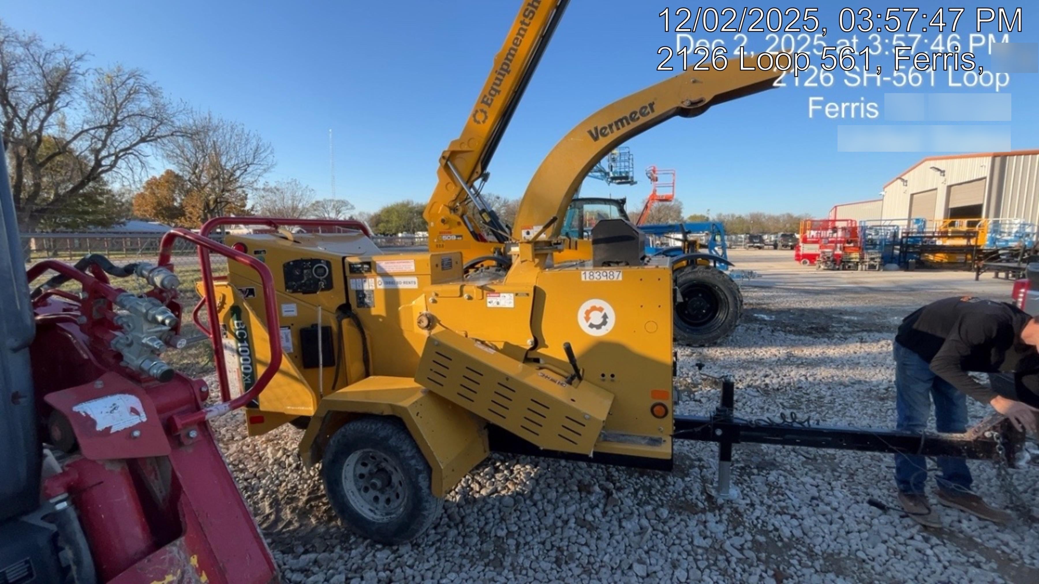 2021 VERMEER BC1000XL Diesel