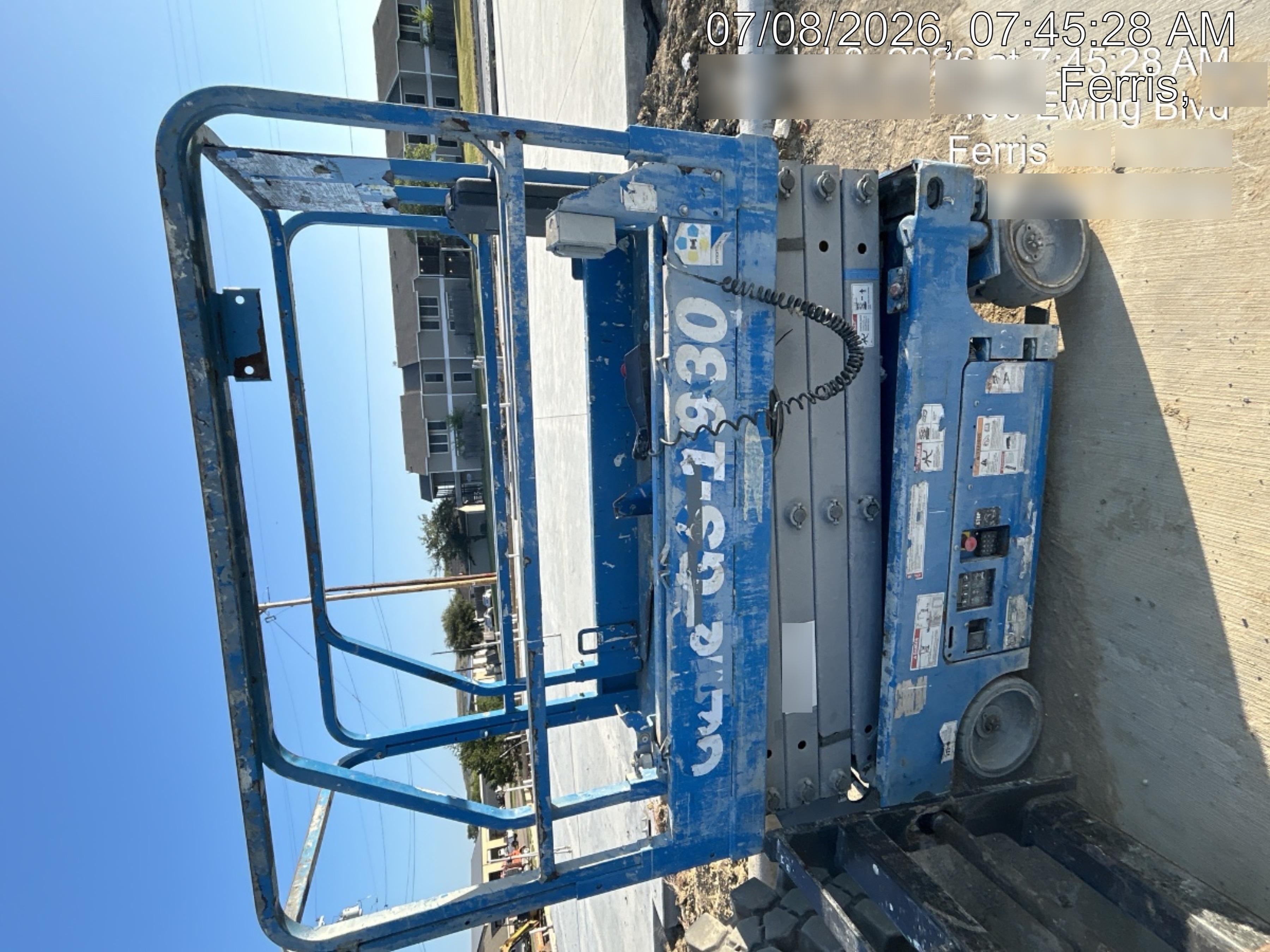 2018 Genie GS-1930 Genie GS-1930 w/Fixed Rail, Chain Entry
