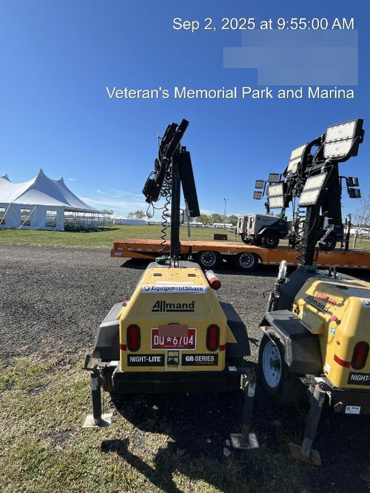 Allmand NLV3GR 3kW Light Plant - LED