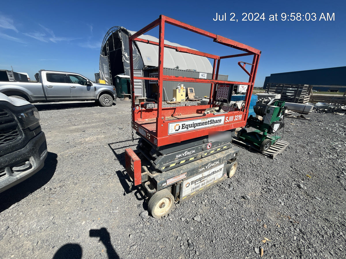 2019 Skyjack SJIII-3219 Standard Options, Trojan Batteries