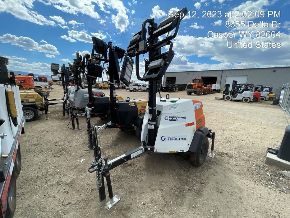 2023 Generac MLT2 Diesel, Flex Switch 120V Input, Powerzone Controller, (4) 320W LED Lights, 4kW Generator, 39.9 Gal Fuel Tank, 2" Ball, T3