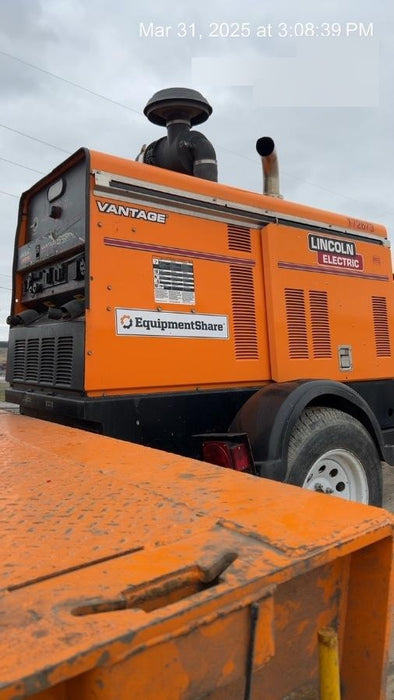 2021 Lincoln Electric Vantage 549X Ready Pak 3, ORANGE (includes trailer, cable rack, fender light kit)