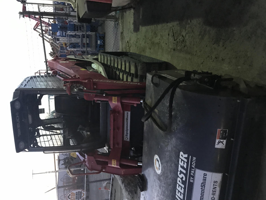 2019 Takeuchi TL12V2C ROPS/FOPS Cab, Heat/AC, Defroster, Rubber Tracks, Back-up Alarm, Front & Rear Working Lights, Auxiliary Hydraulics, Two-Speed Travel, Electronic Monitoring System, Hydraulic Universal Quick Hitch w/80" HD Dirt Bucket with 9 Teeth 24.0 cu.ft. Capacity