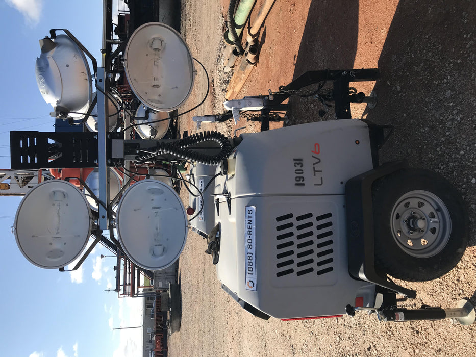 2018 Wacker Neuson LTV6L-MH Wacker Neuson LTV6L Mobile Light Tower w/Fuel Level Sensor Installed