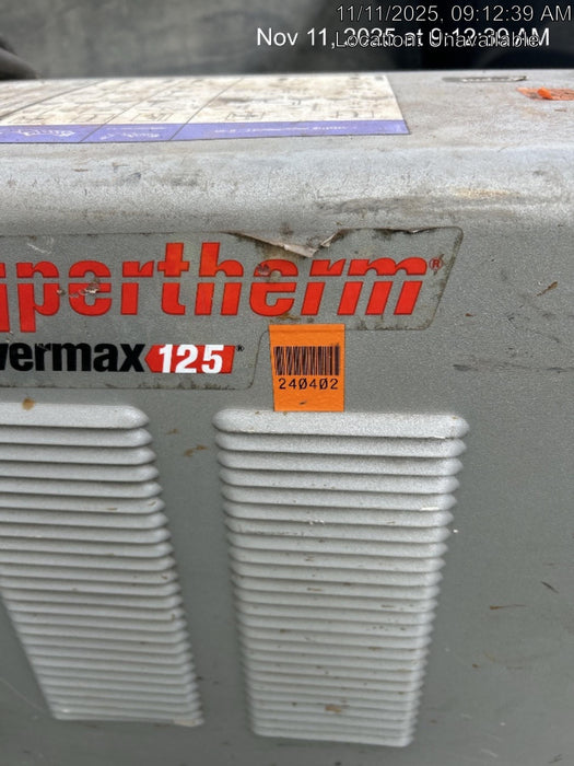 2022 HYPERTHERM Powermax 125