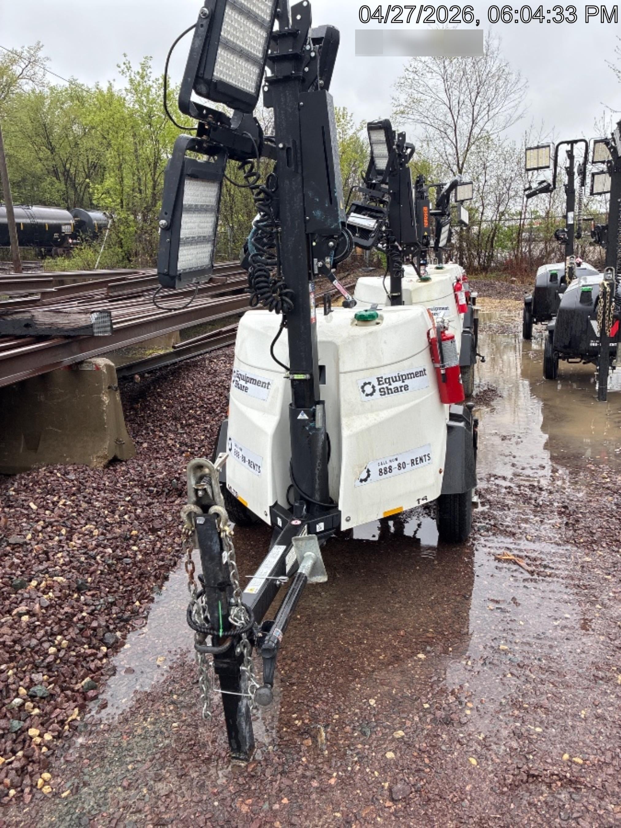 2024 Generac MLT2 Diesel, Flex Switch 120V Input, Powerzone Controller, 
(4) 320W LED Lights, 4kW Generator, 39.9 Gal Fuel Tank, 2" Ball, T3