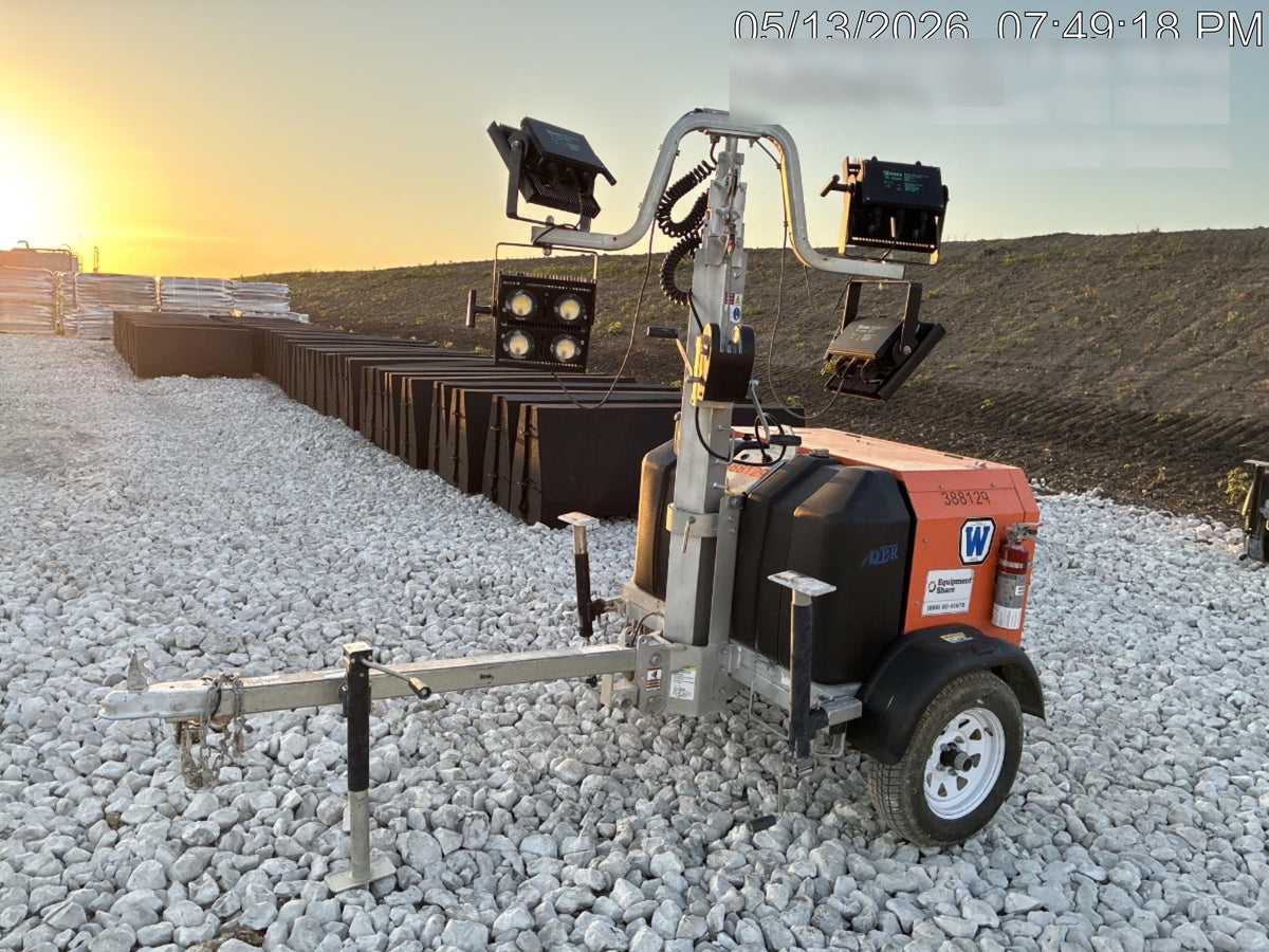 2024 Wanco WLTT-4MM4K Diesel, Deep Sea Controller, Shore Power Plug, Auto Start, (4) 350W LED Floodlights, 4kW Generator, 60 Gal Fuel Tank, 2" Ball, T3