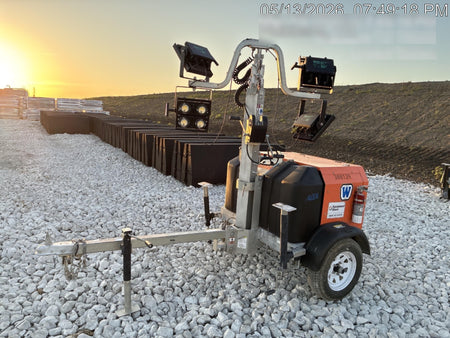 2024 Wanco WLTT-4MM4K Diesel, Deep Sea Controller, Shore Power Plug, Auto Start, (4) 350W LED Floodlights, 4kW Generator, 60 Gal Fuel Tank, 2" Ball, T3