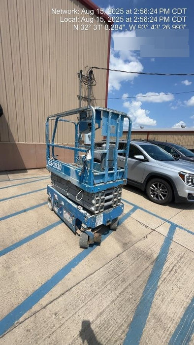 2019 Genie GS-1930 Fixed Rails with Chain Entry