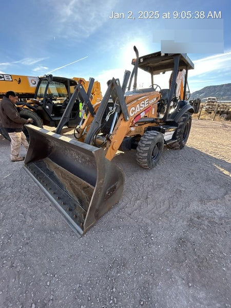 2020 Case 580N EP Canopy, 4WD, Standard Stick, Pilot Controls, 1 Way Hydraulics, Ride Control, TAG Manual QC