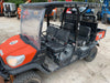 2022 Kubota RTV-X1140W-H Plastic Canopy, Windshield Acrylic Clear, LED Strobe Light, Wire Harness Kit, Back up Alarm