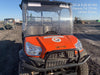 2022 Kubota RTV-X1140W-H Plastic Canopy, Windshield Acrylic Clear, LED Strobe Light, Wire Harness Kit, Back up Alarm