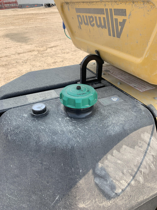 2021 Allmand NLV3GR (4) LED Light Fixture 350W, 23' Vertical Mast, 3kW Prime, Towable, Deep Sea L401, Leveling Jacks, Yanmar T4F 5.8hp