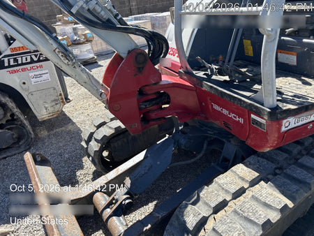 2022 TAKEUCHI TB250-2R