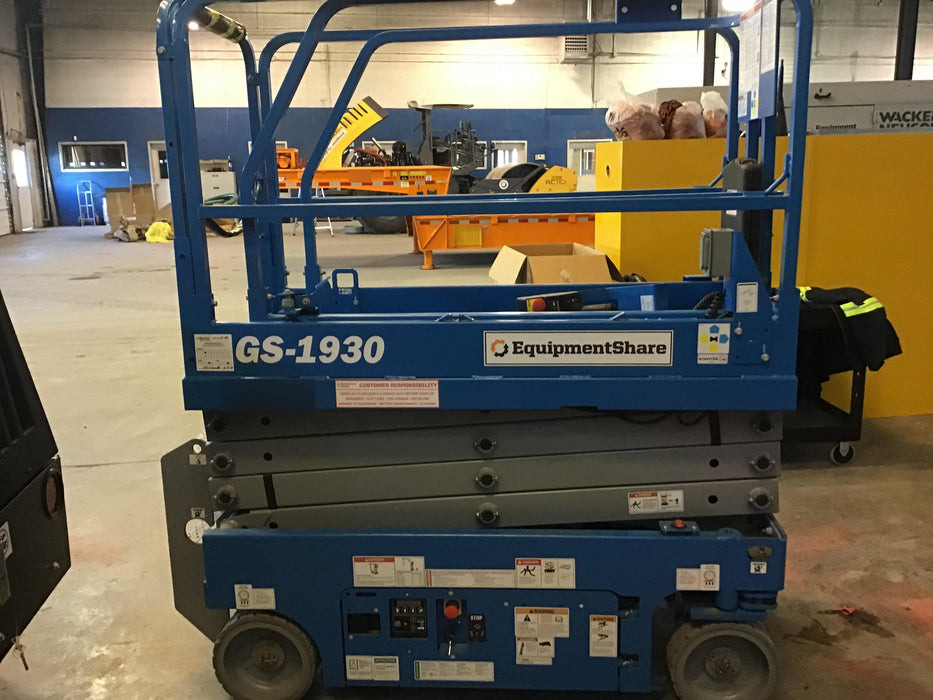 2018 Genie GS-1930 Genie GS-1930 Scissor Lift w/Standard Options