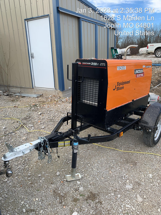 2021 Lincoln Electric Vantage 322 VANTAGE 322 READY-PAK 3